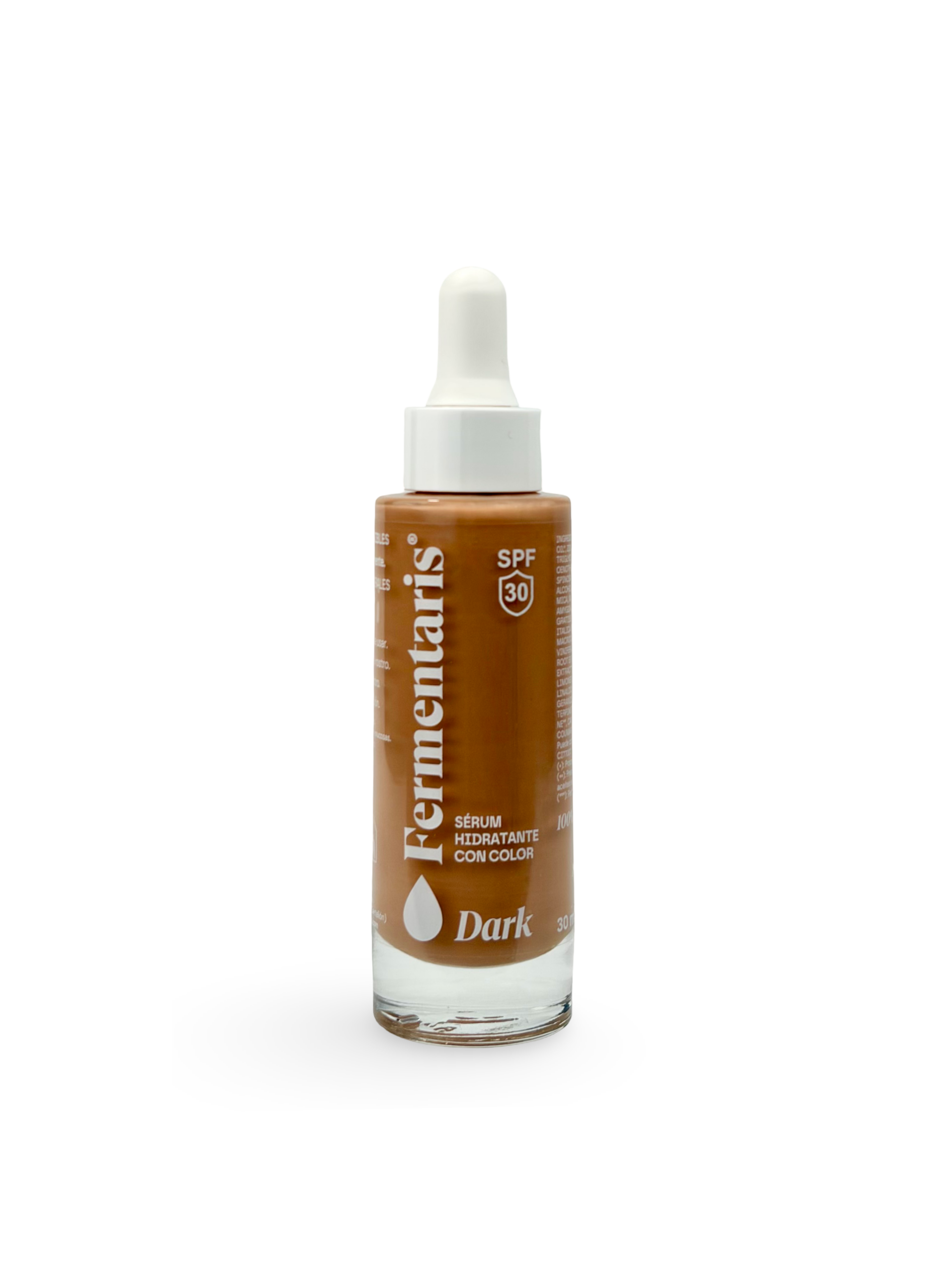 Hidratante con color Dark SPF30. Sérum. Todo tipo de pieles | Todo tipo de pieles sensibles. Mujer  y  Hombre